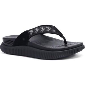 NWOT KuaiLu Orthotic Flip Flops Womens 9 Black Gray